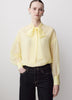 Woven Lyocell Blend Tie Sleeve Blouse