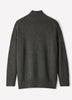 Long-Sleeve Mock-Neck Merino-Blend Sweater