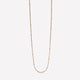 Necklace Delicate Spheres Chain 16" Length