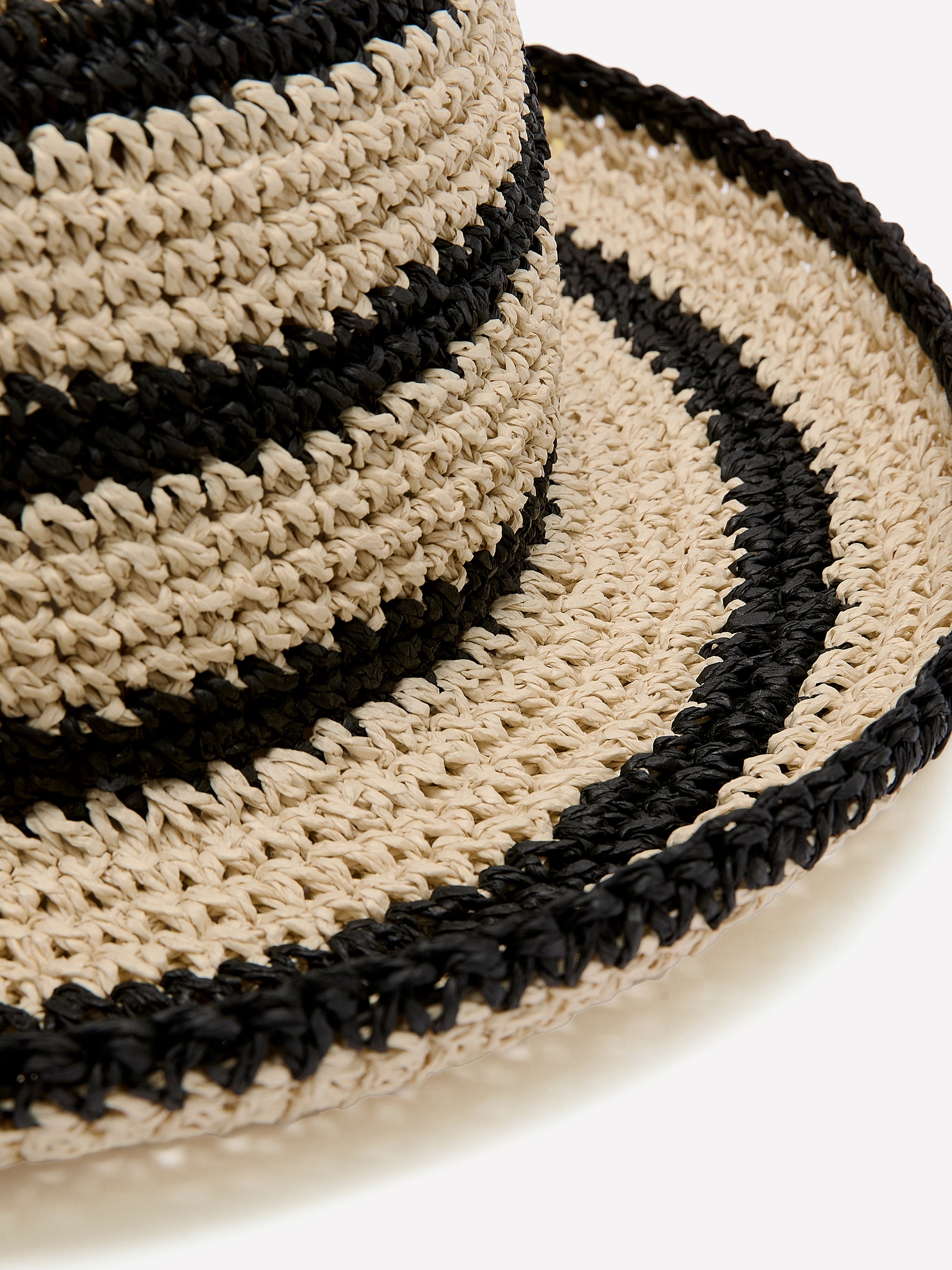 Bucket Hat Two Tone Paper Fabric Women’s Collection