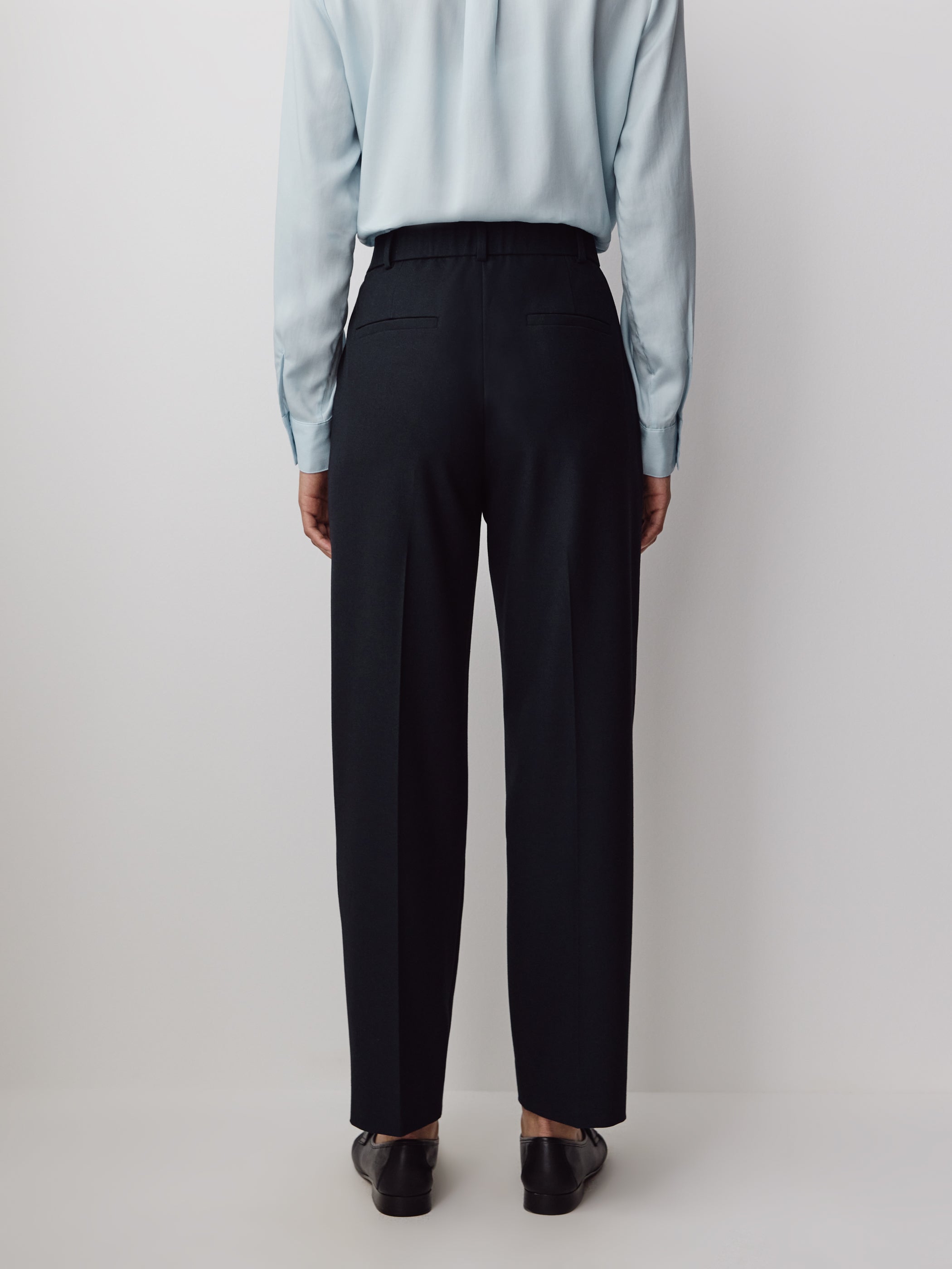High-Rise Tapered-Leg Pant