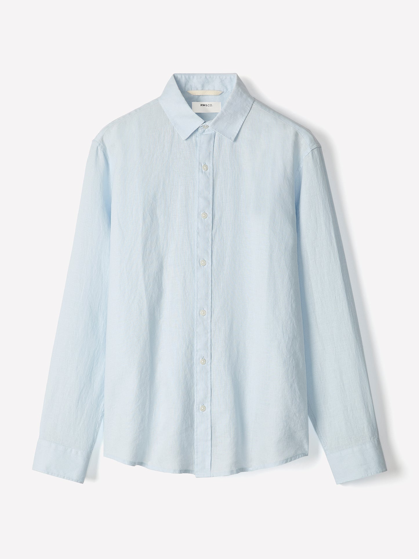 Long-Sleeve Linen Shirt