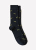 Men's Knit Socks Cotton Blend