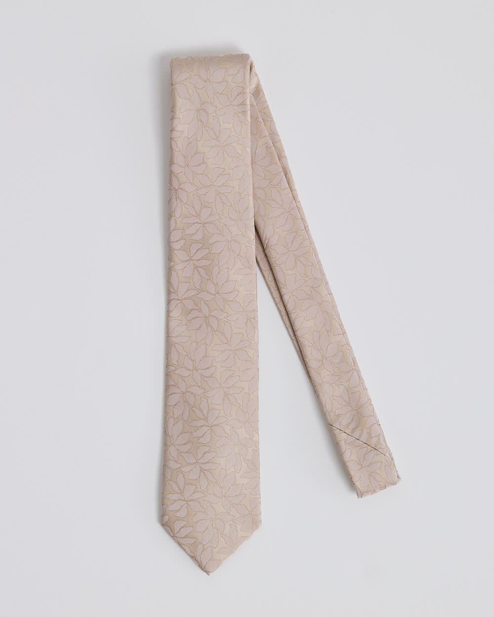 Celebration Regular Tie with Floral Pattern