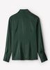 Long-Sleeve Satin Shirt