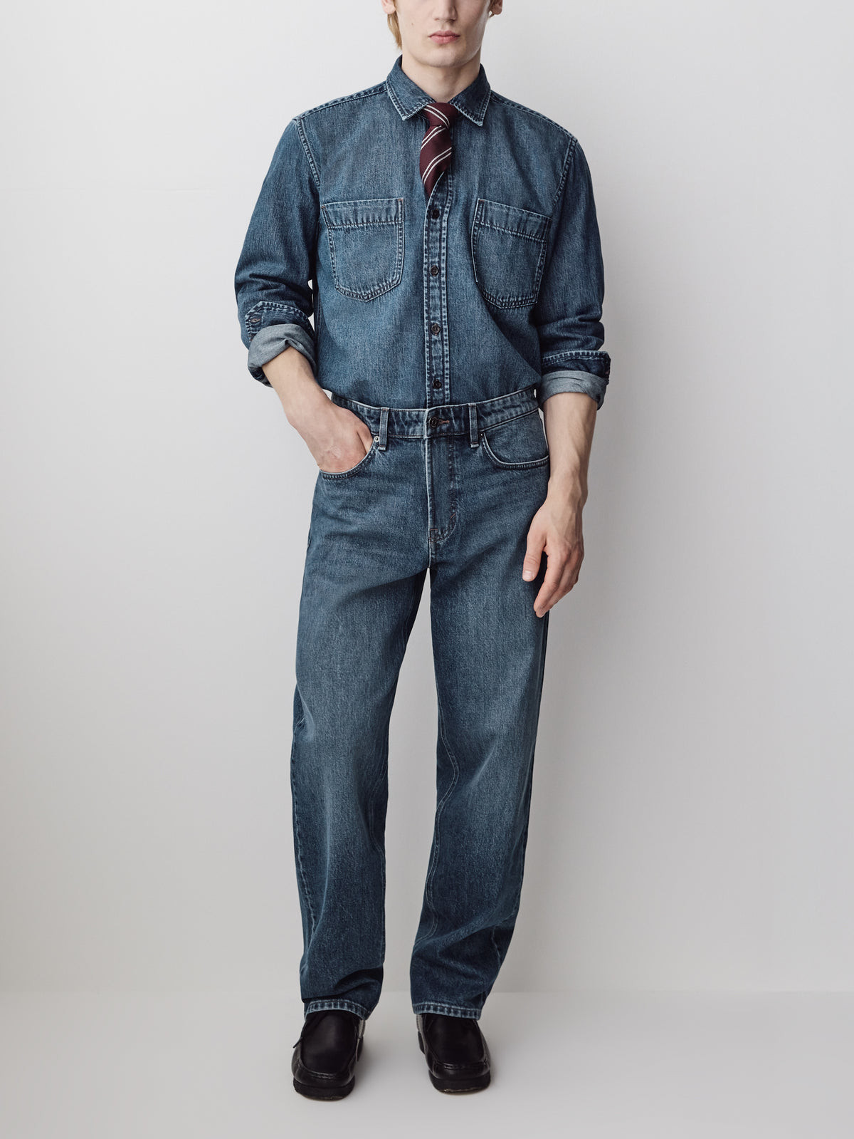 Straight-Leg Jeans