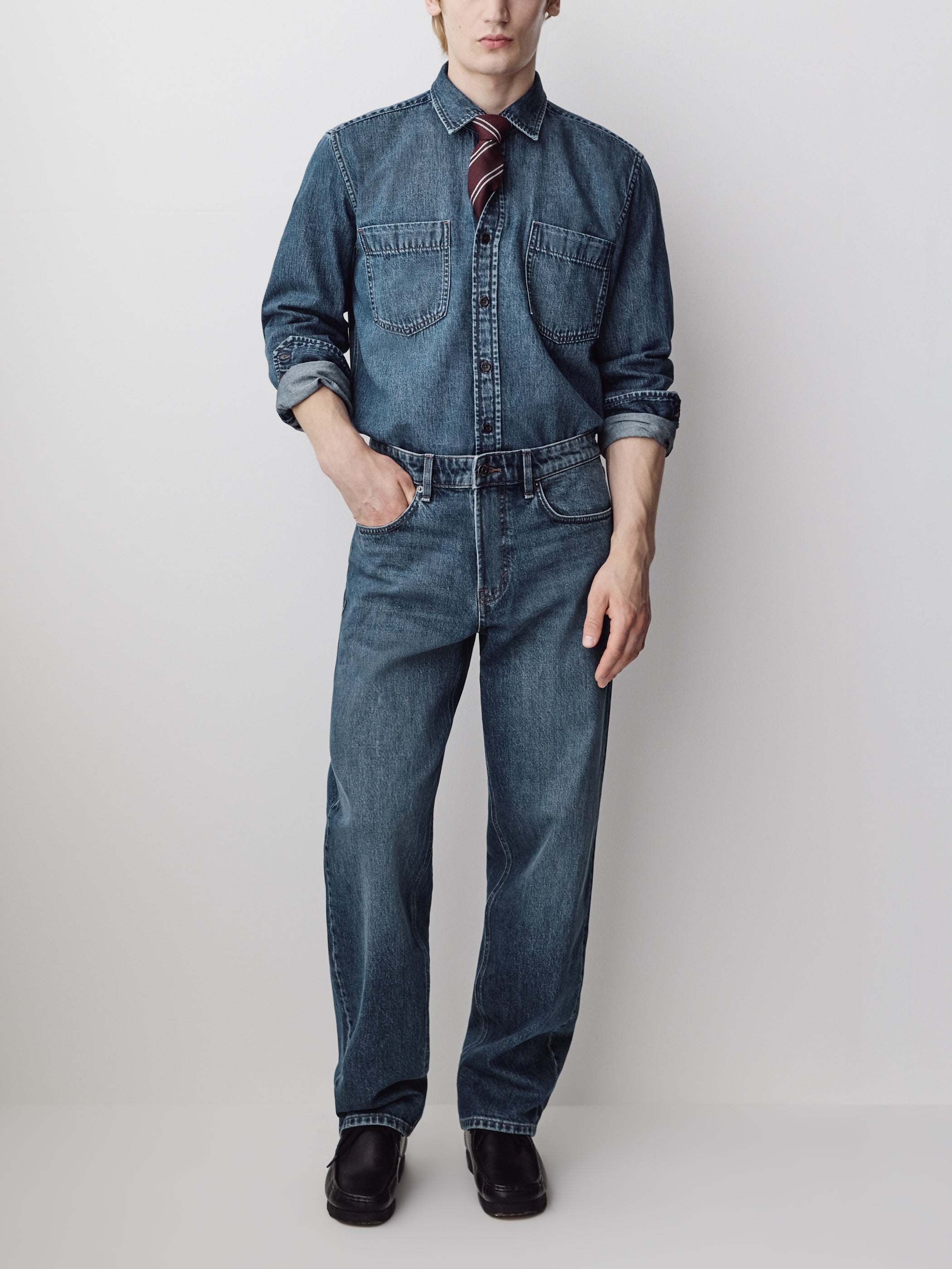 Straight-Leg Jeans