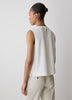 Crew-Neck Satin Cami