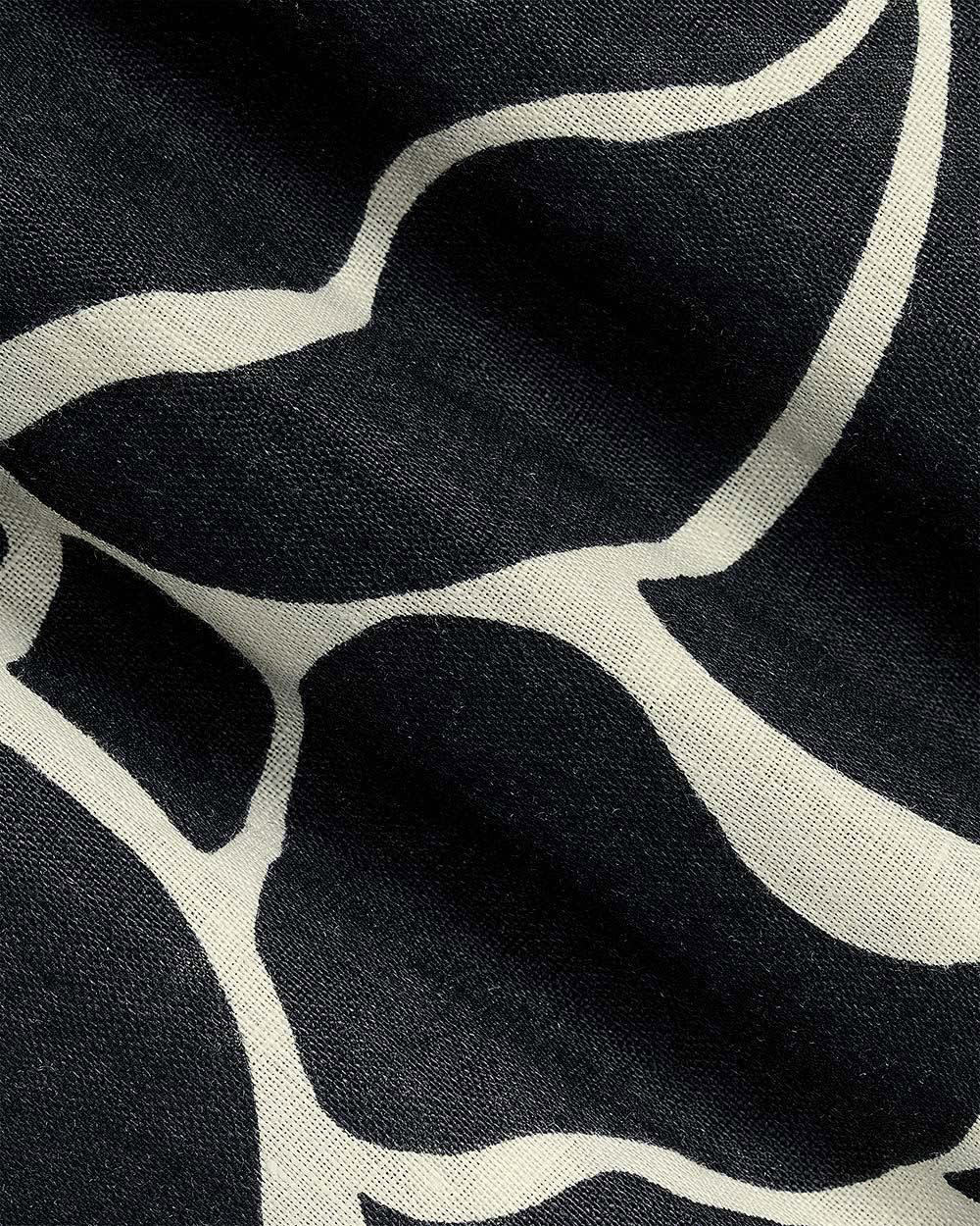 Chemise en Lin à Manches Courtes avec Col Camp