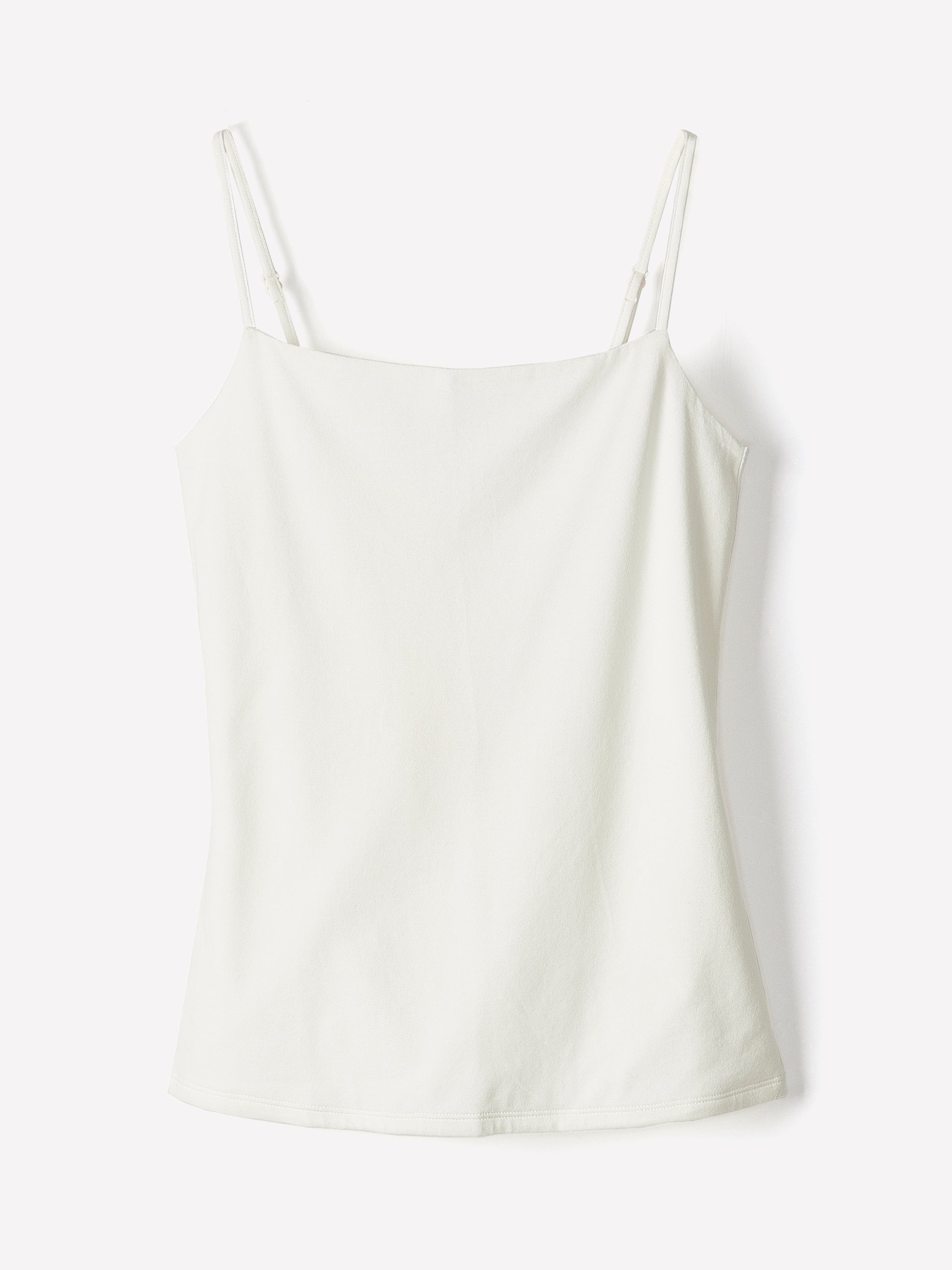 Knit Tank Top Bodycon Fit Adjustable Straps