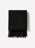 Wool Woven Scarf Solid Design