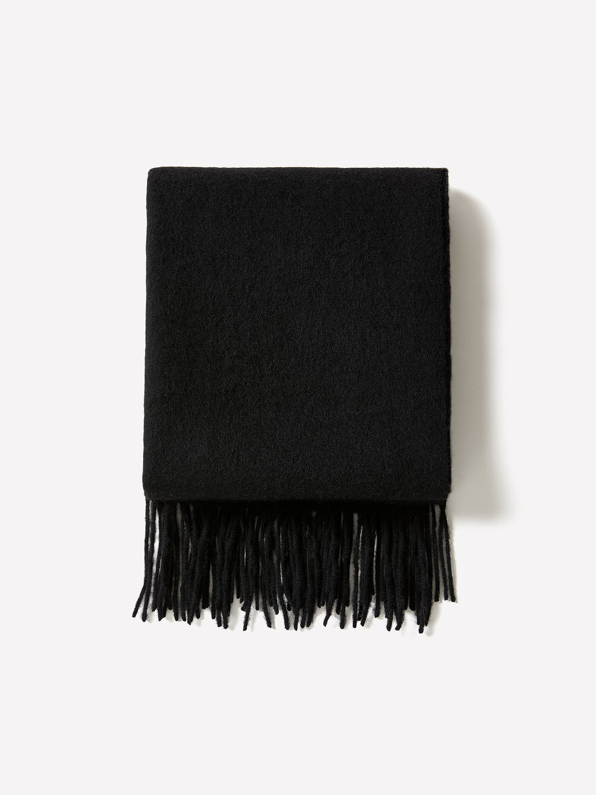 Wool Woven Scarf Solid Design