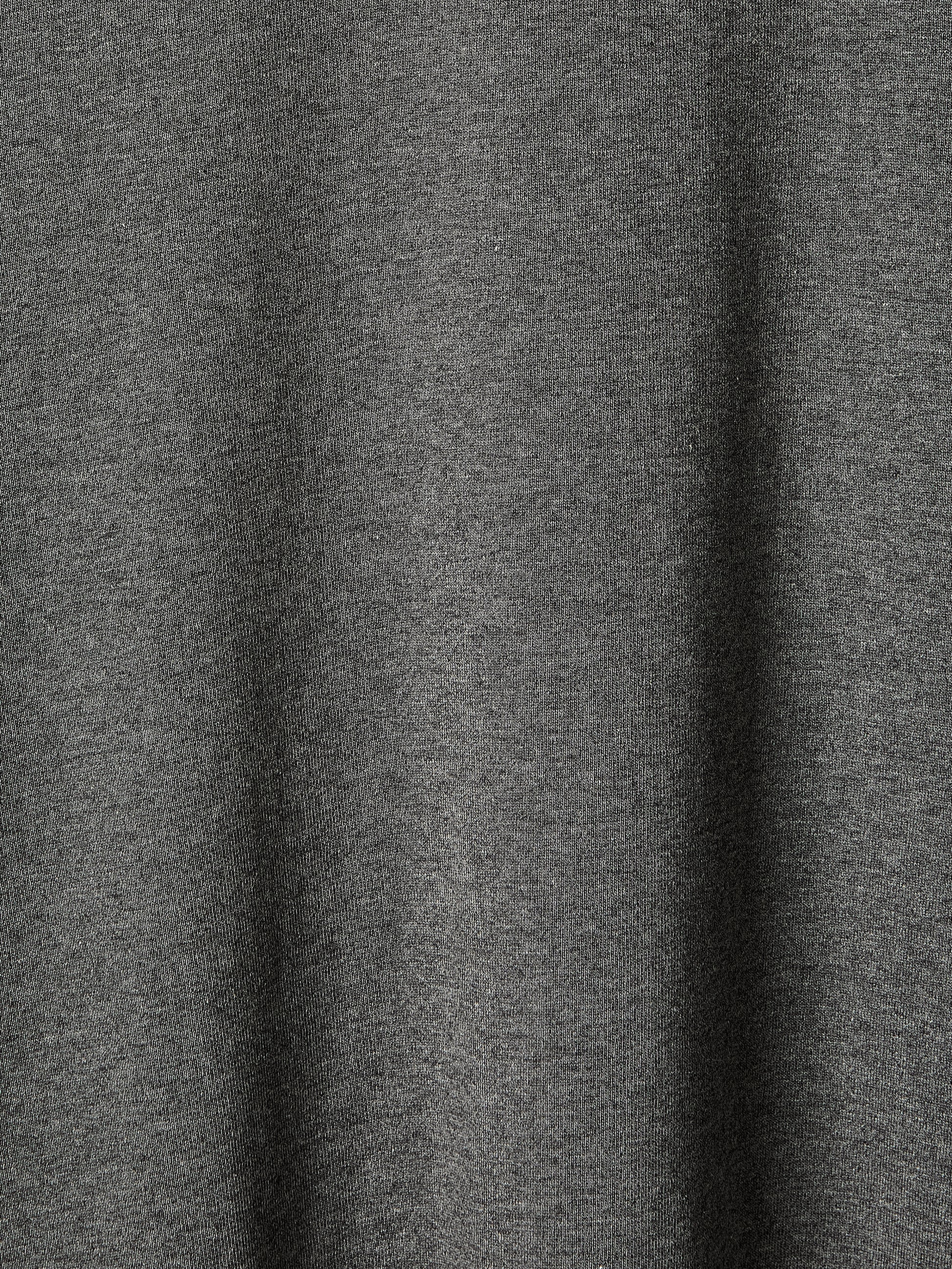 Short-Sleeve Crew-Neck Ribbed Basic Tee