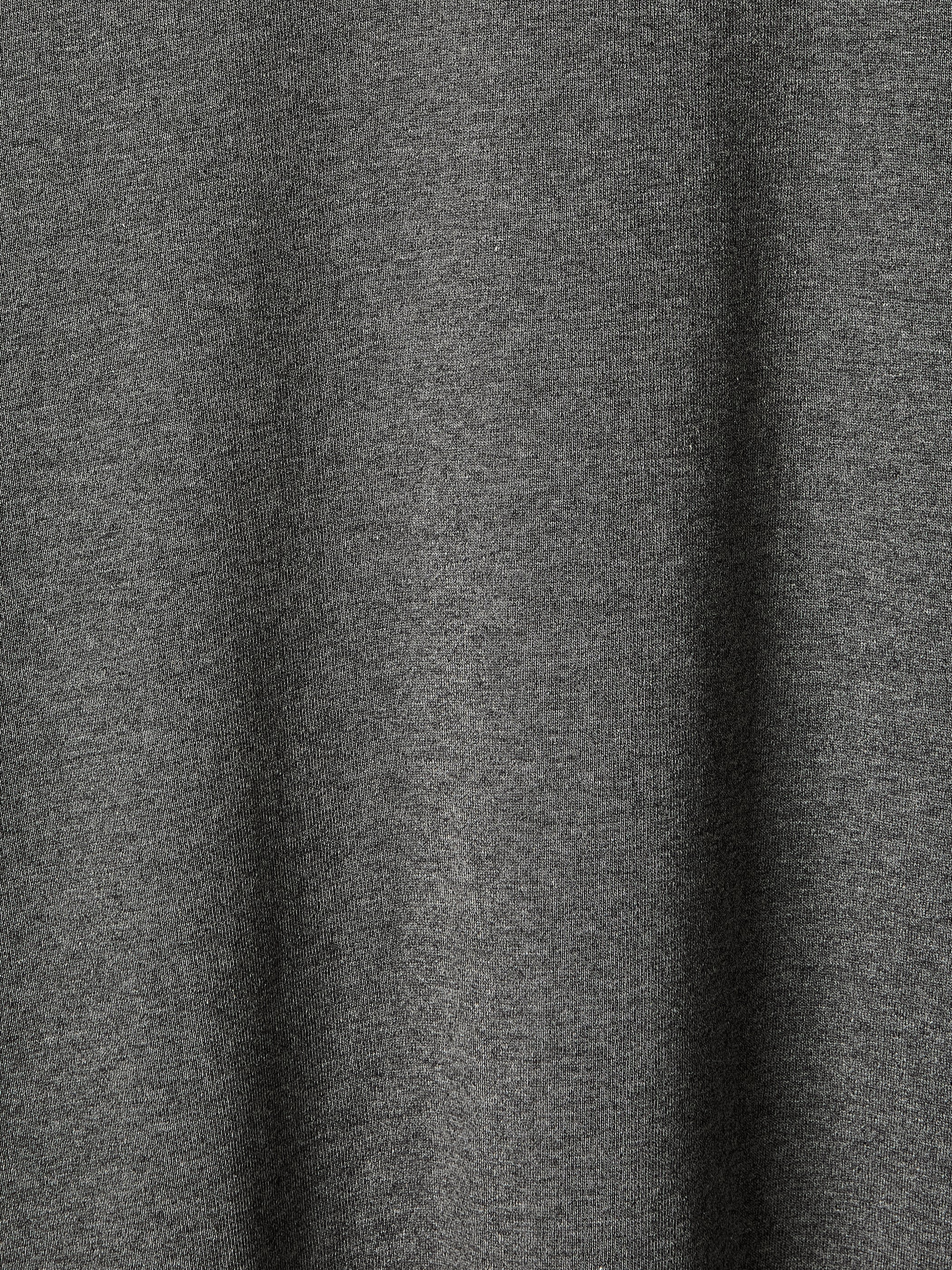 Short-Sleeve Crew-Neck Ribbed Basic Tee
