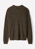 Knit Crewneck Sweater Cotton Cashmere Blend