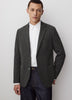 Slim Fit Knit Blazer