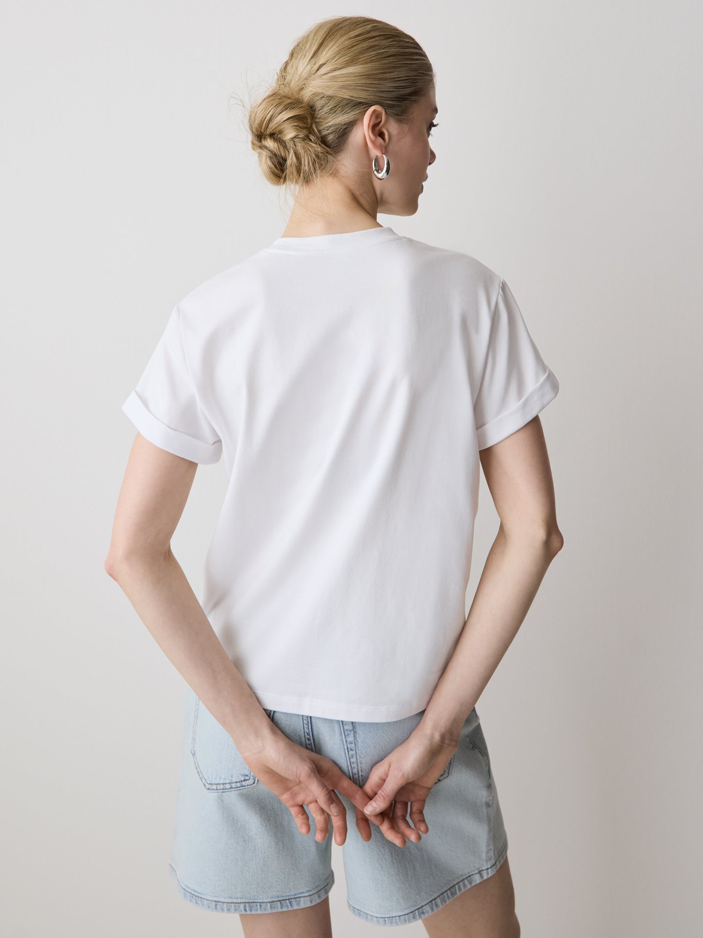 Organic Cotton Short-Sleeve Crew-Neck Tee