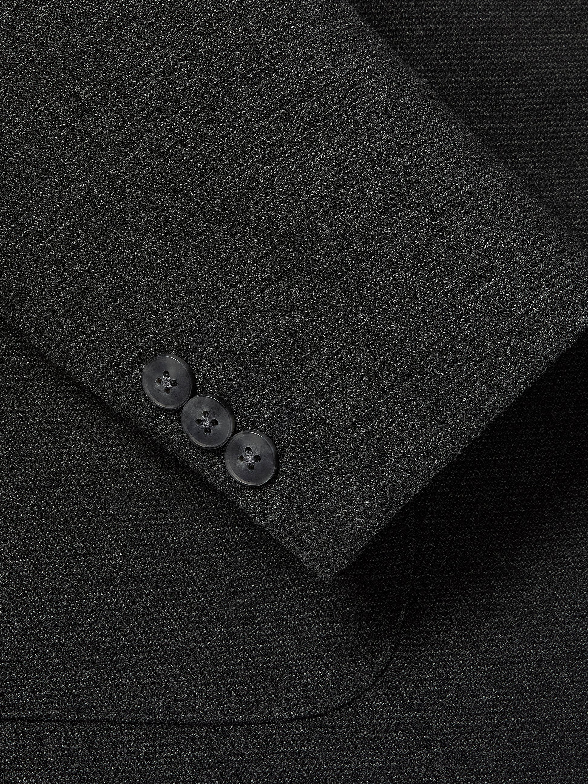 Slim Fit Knit Blazer