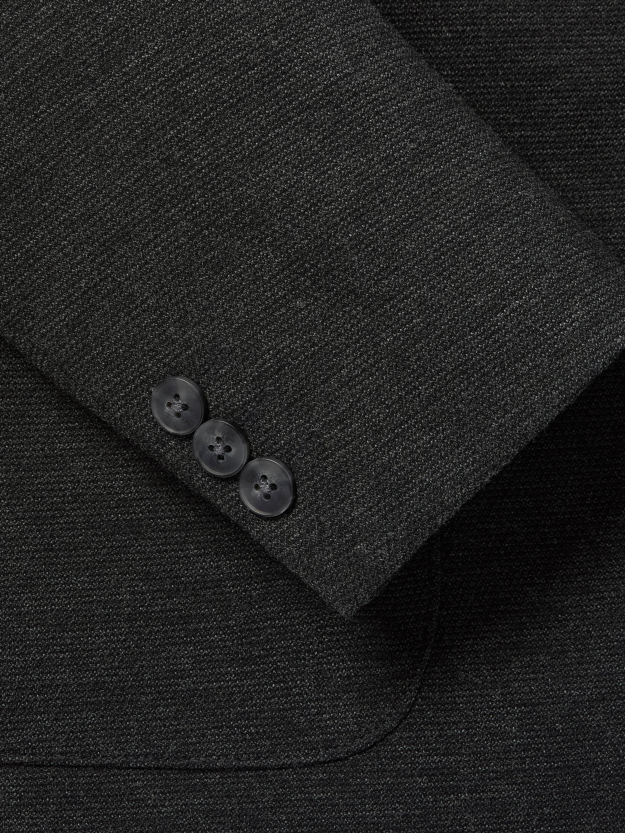 Slim Fit Knit Blazer
