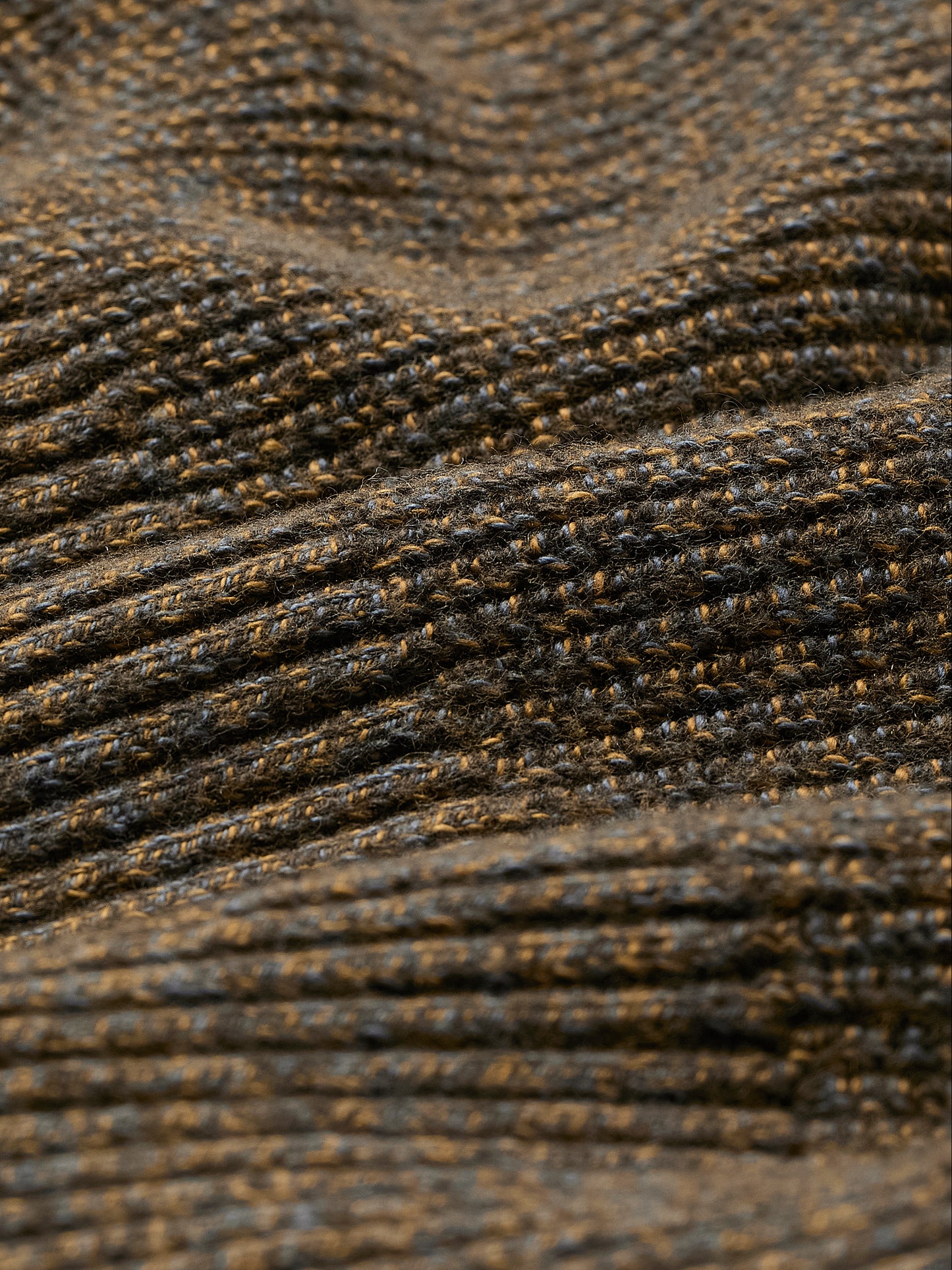 Knit Crewneck Sweater Cotton Cashmere Blend