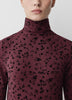 Long-Sleeve Mock-Neck Top