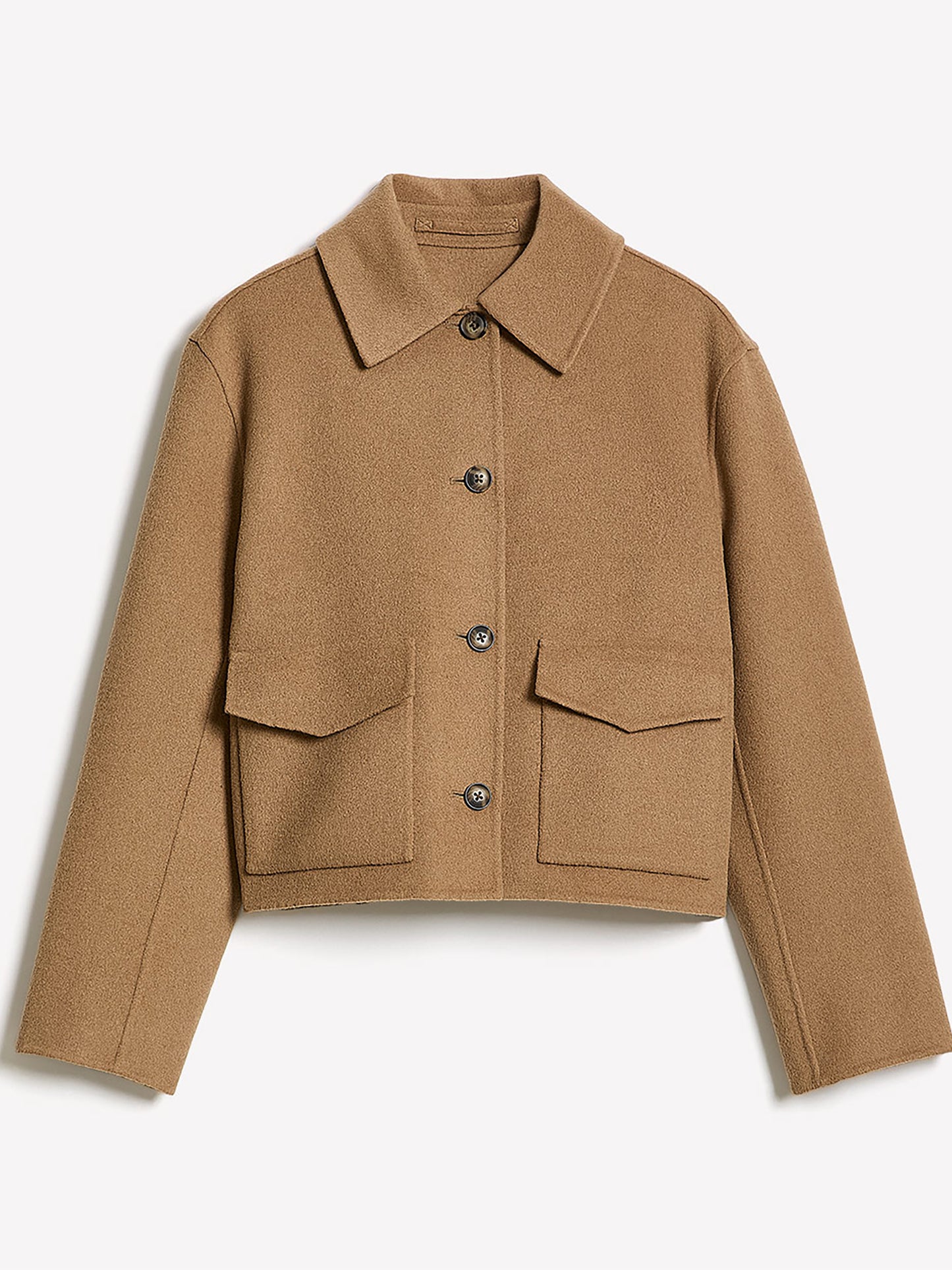 Wool-Blend Double-Face Worker Jacket