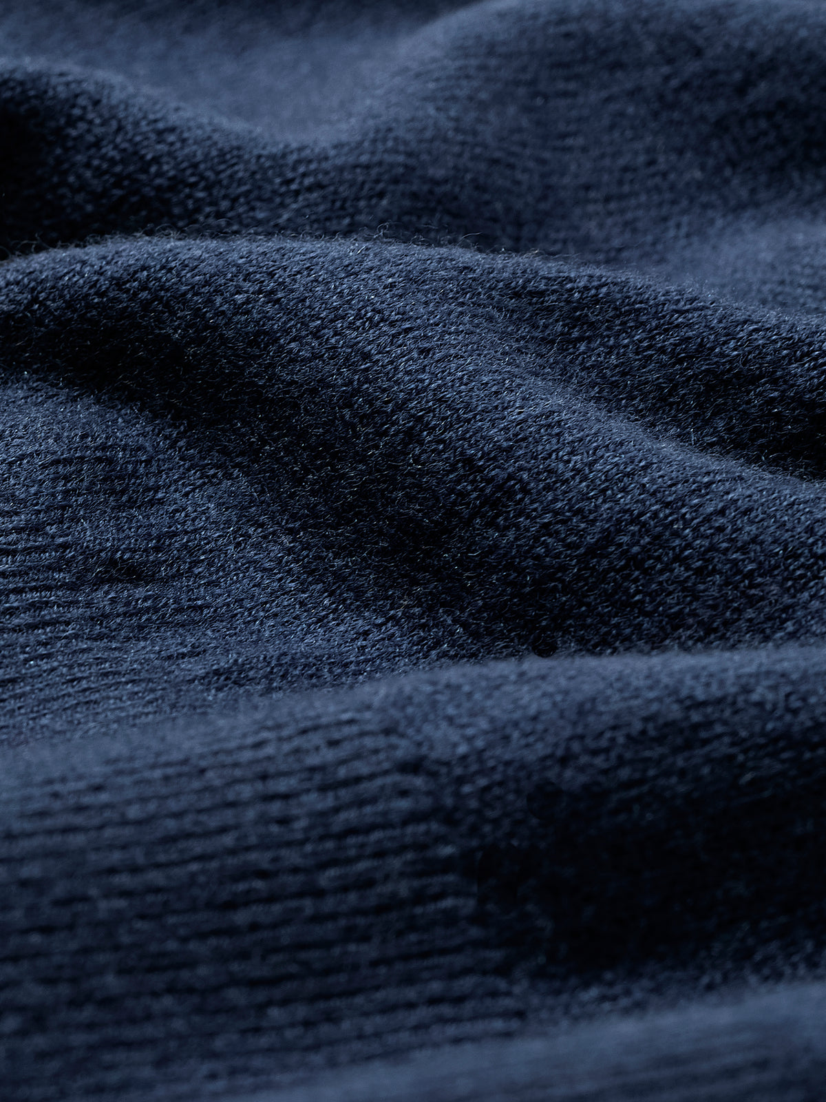 Long-Sleeve V-Neck Oversized Merino Sweater