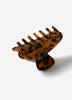 Plastic Hair Clip Medium Tortoise Acrylic Hair Gripper