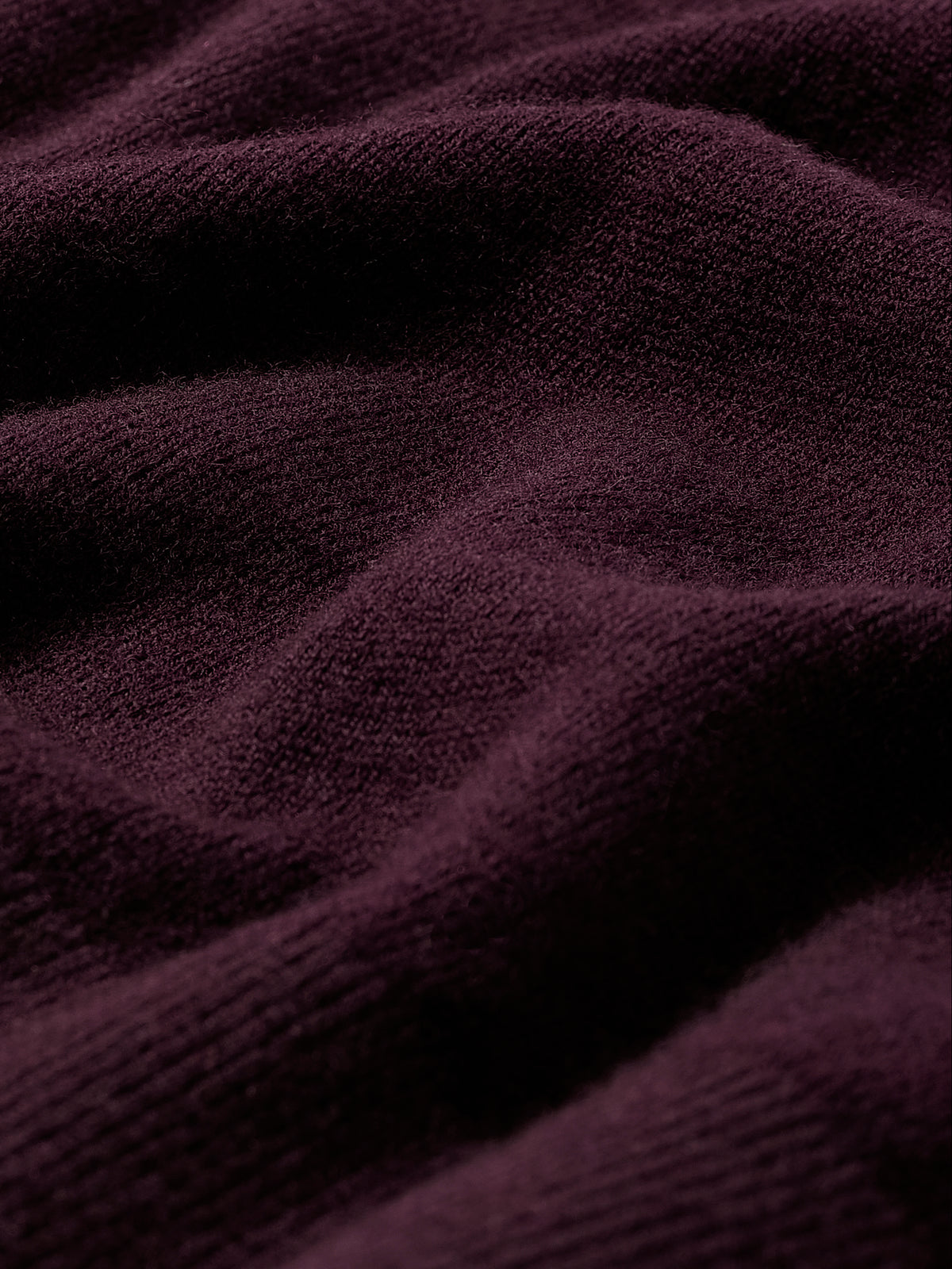 Long-Sleeve V-Neck Oversized Merino Sweater
