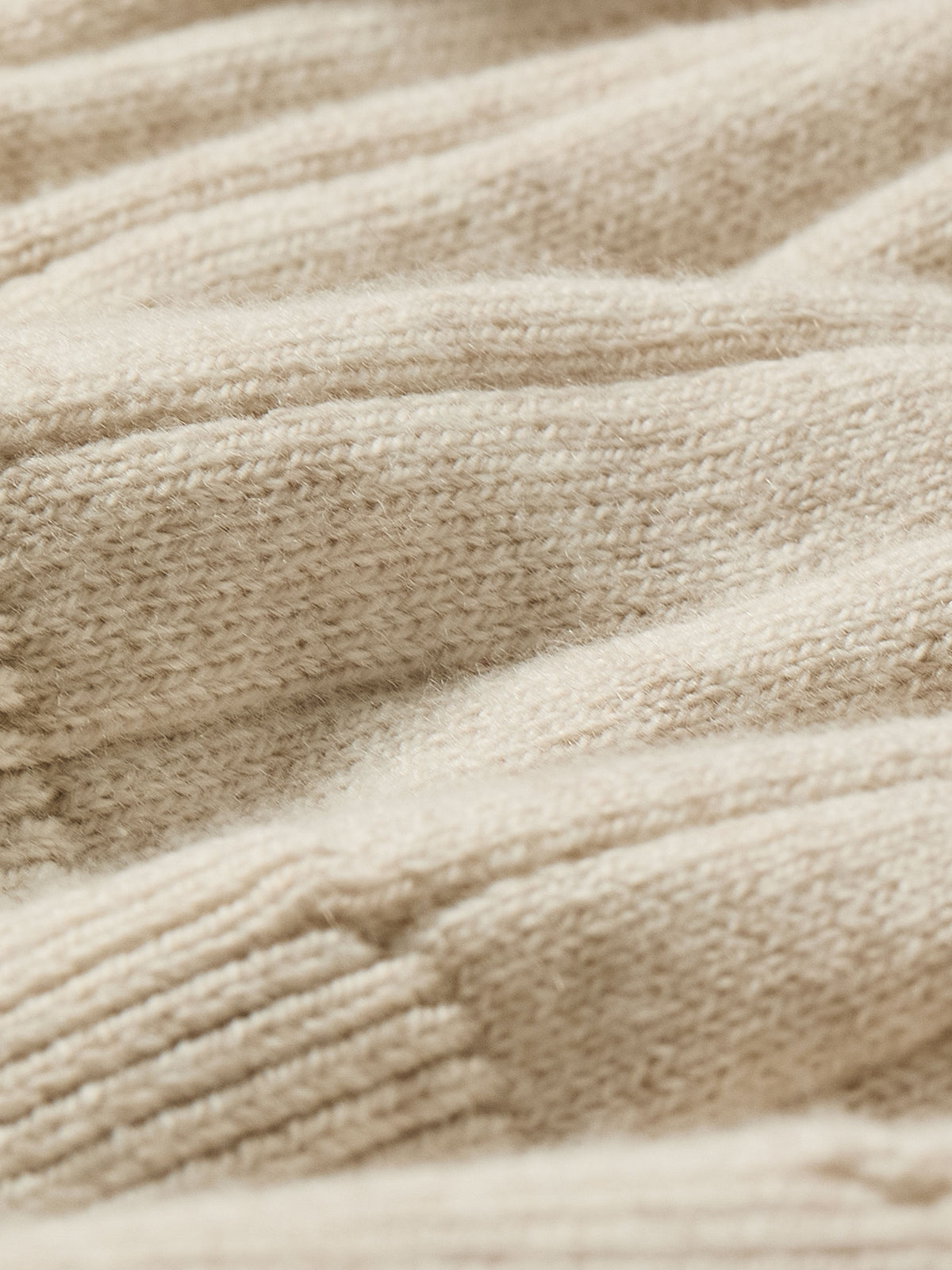 Long-Sleeve Sweater with Johnny Collar