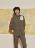 Slim Fit Dark Green Suit Pant