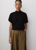 Knit Sweater Extra Fine Merino Wool Mock Neck