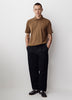 Men's Knit Tailored Collar Polo Shirt Supima Cotton