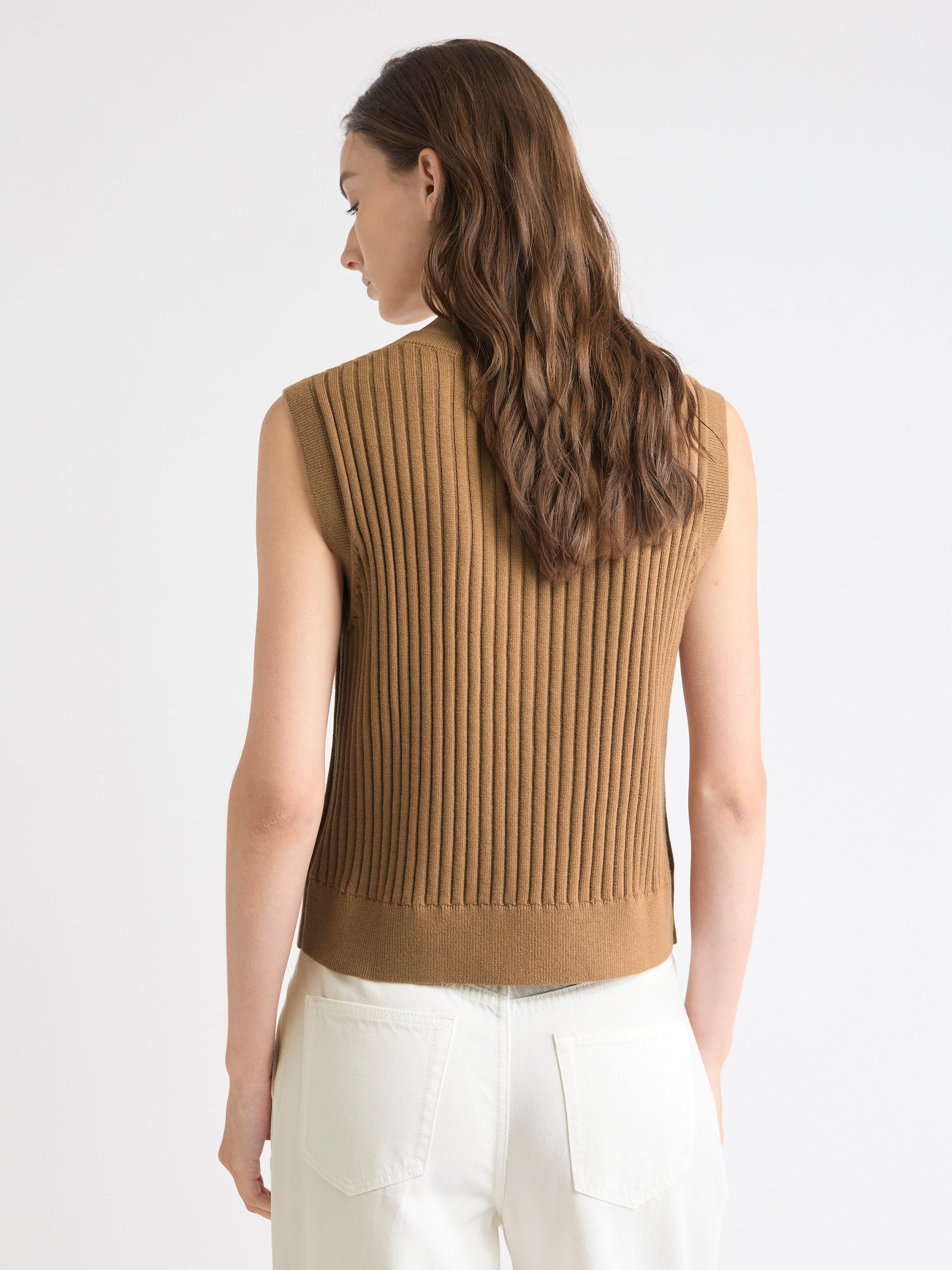 Veste Courte à Col Henley