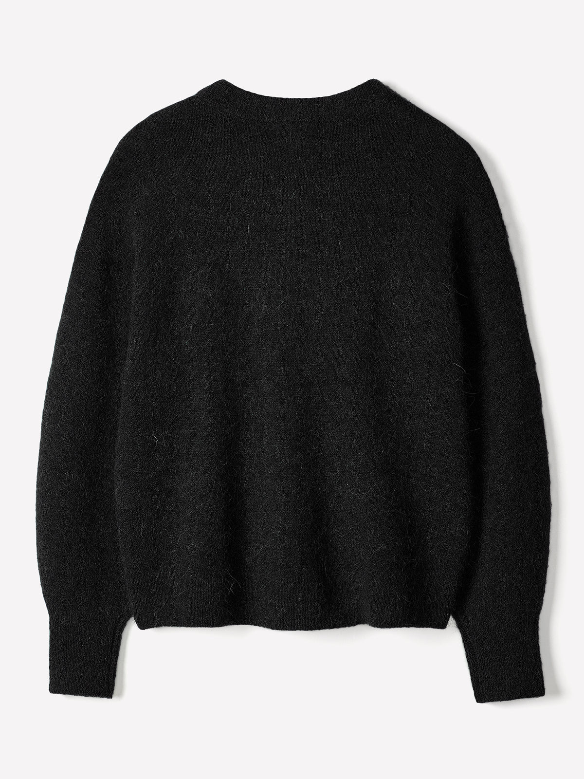 Wool-Blend Long-Sleeve Crew-Neck Sweater