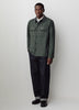 Overshirt Solid Wool Blend