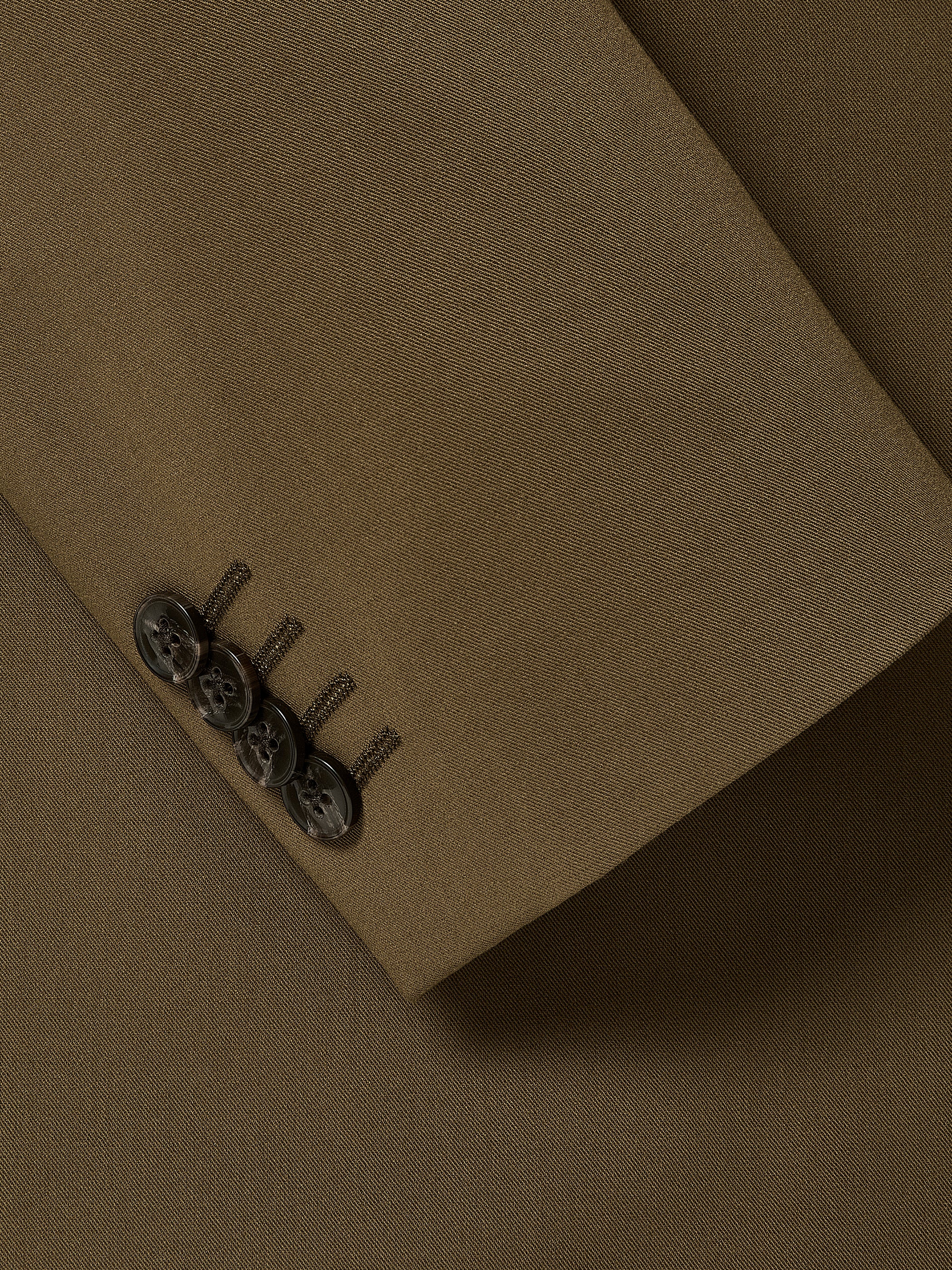 Tailored Burnt Moss Woven Blazer