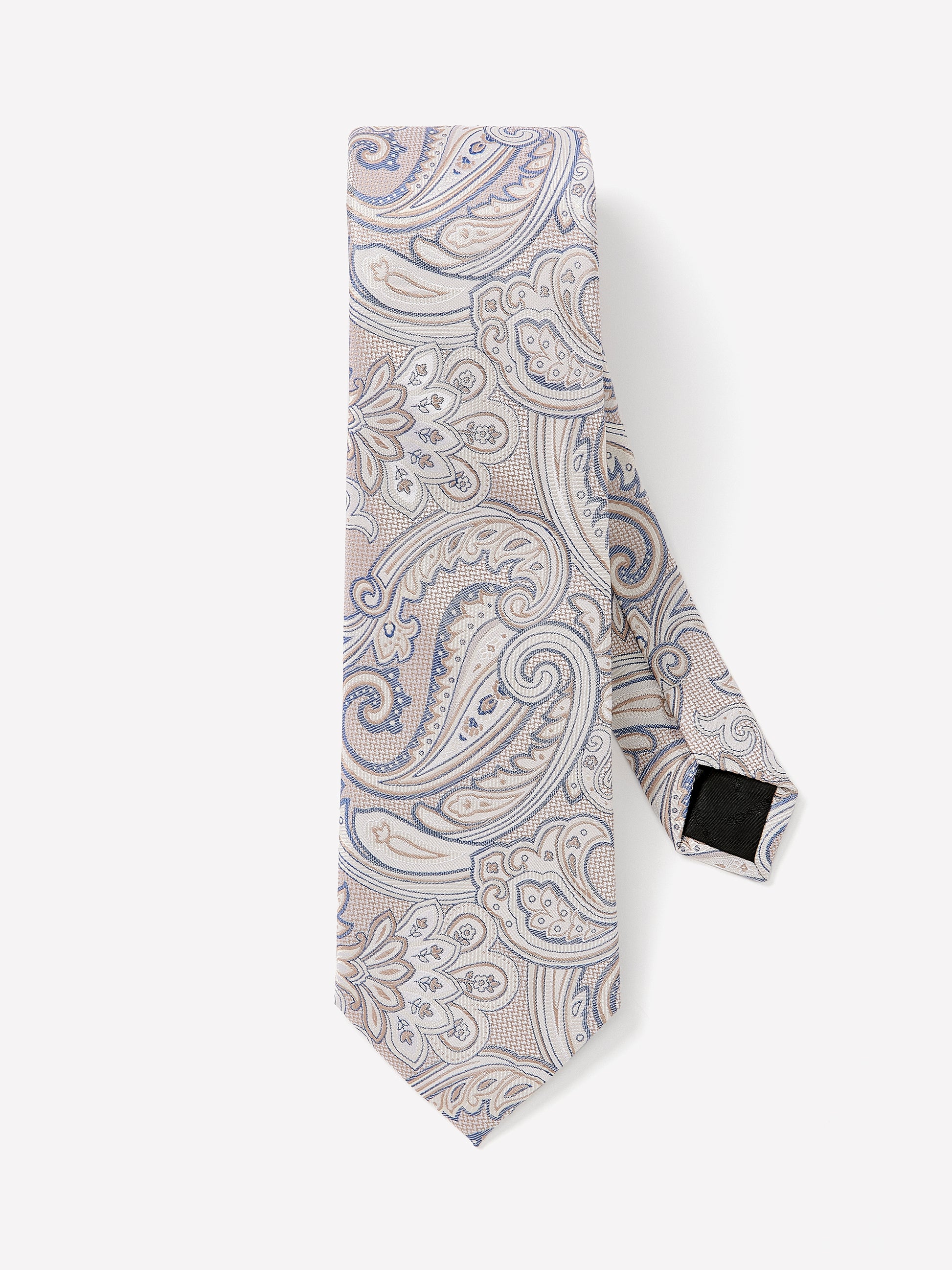 Men's Silk Woven Paisley Tie Regular Fit