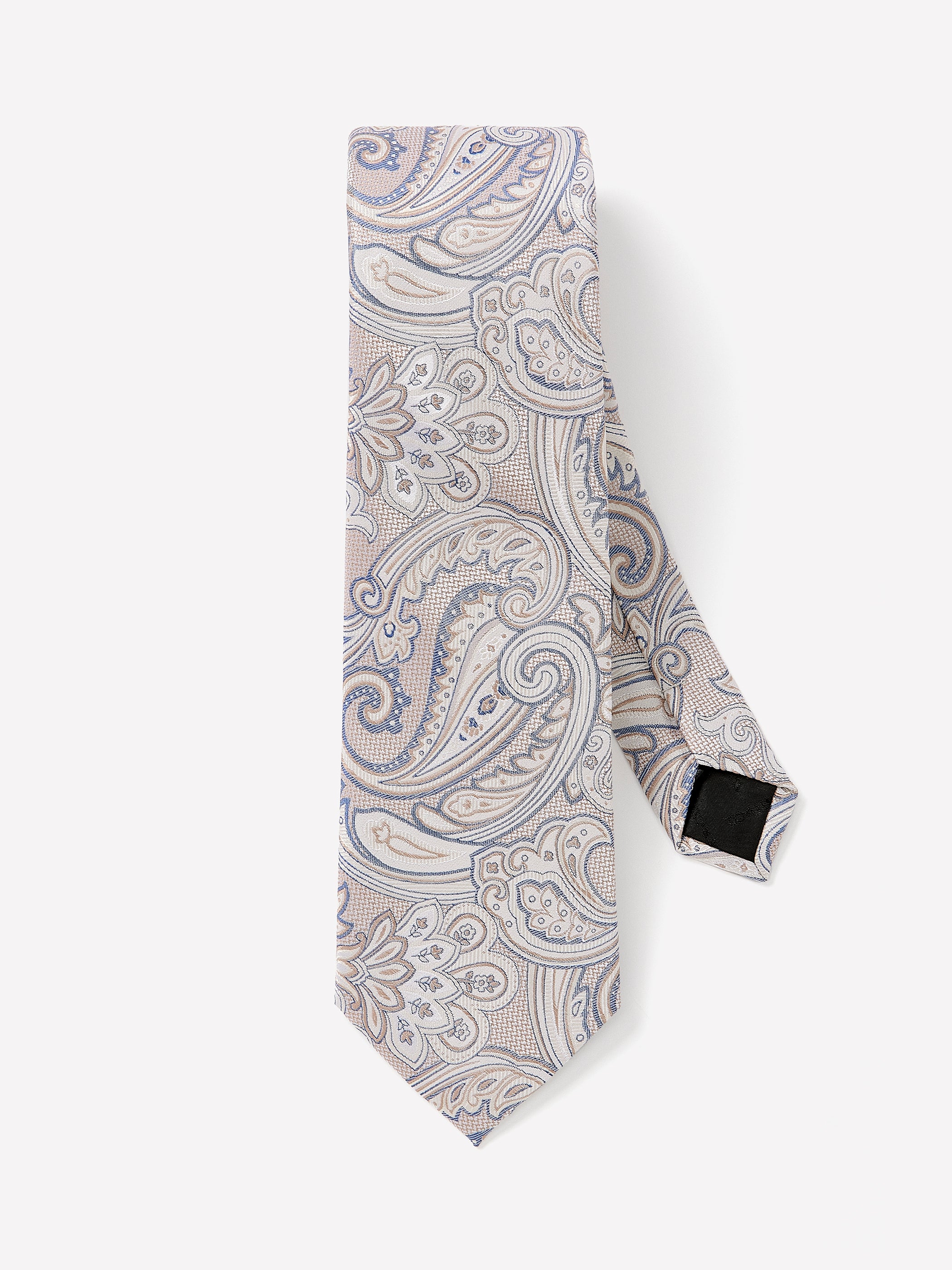 Men's Silk Woven Paisley Tie Regular Fit