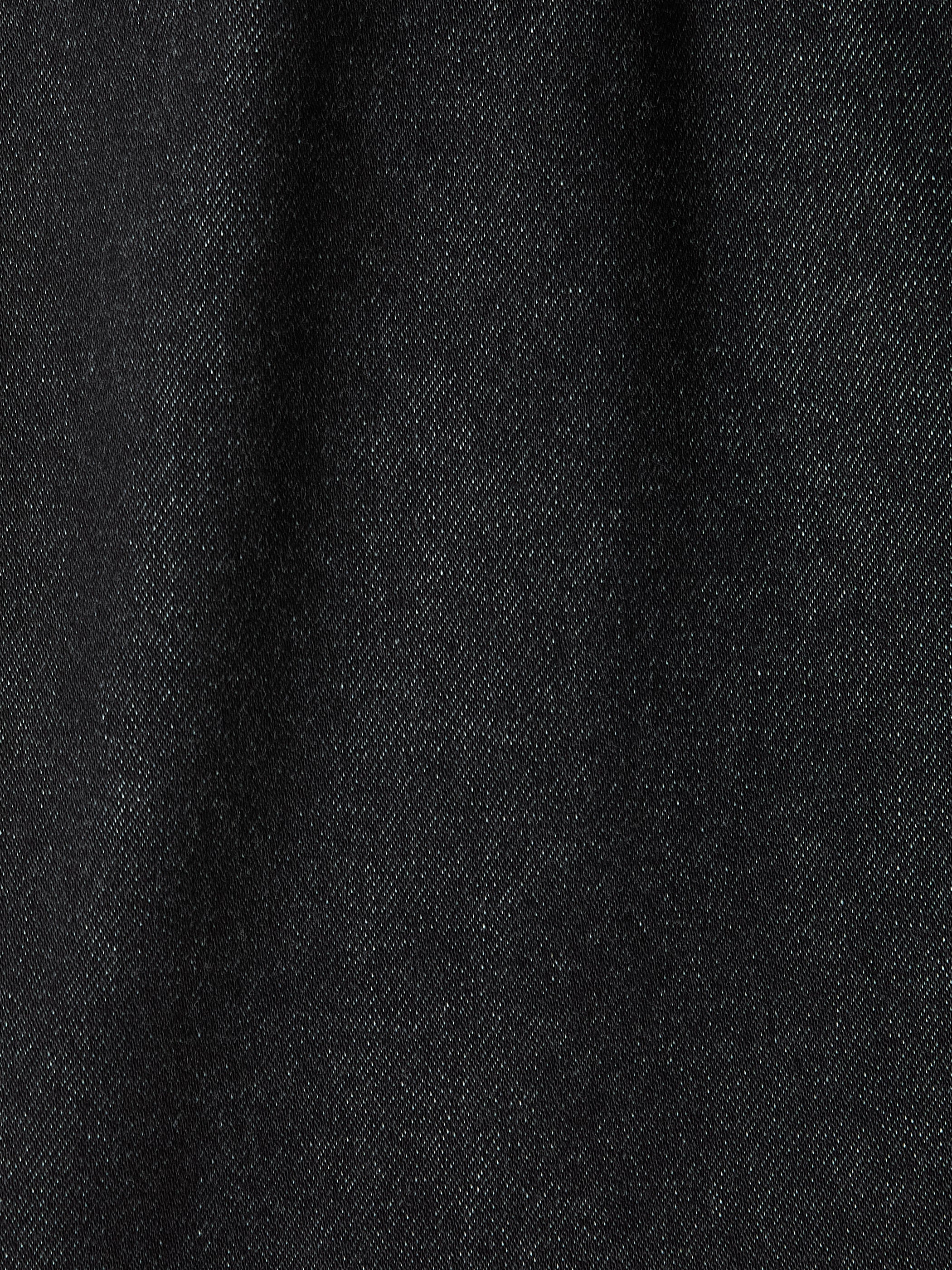 Woven Denim High Rise Ultra Wide Pant