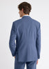 Slim Fit Blue Wool-Blend Suit Blazer