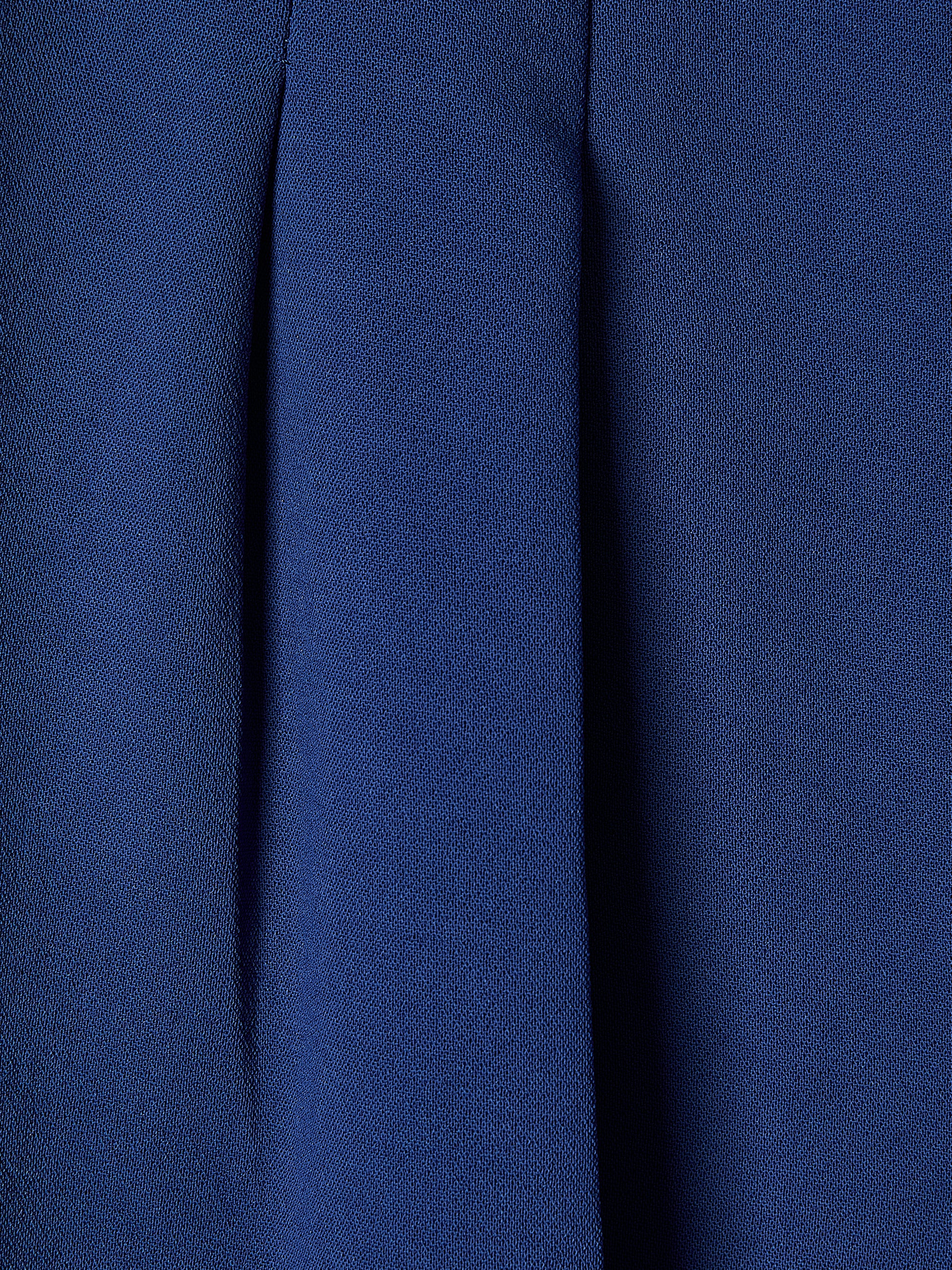 Wide Leg High Rise Woven Pant with Pleats