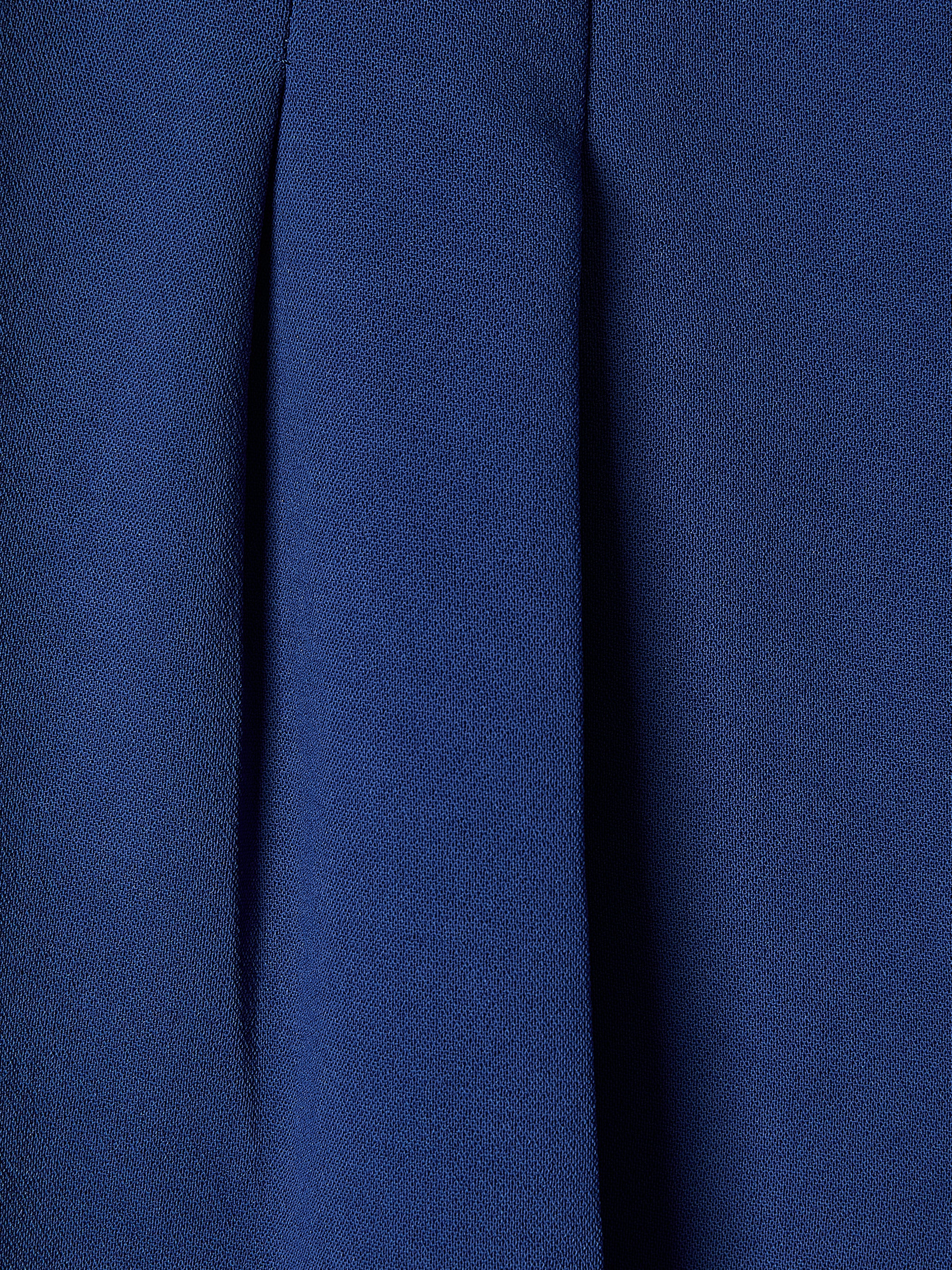Wide Leg High Rise Woven Pant with Pleats