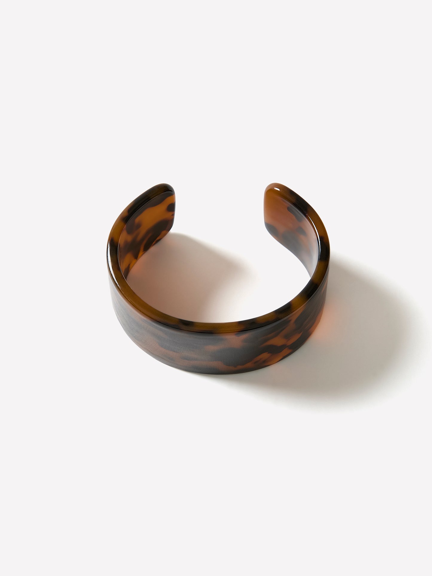 Plastic Tortoise Acrylic Bangle Bracelet