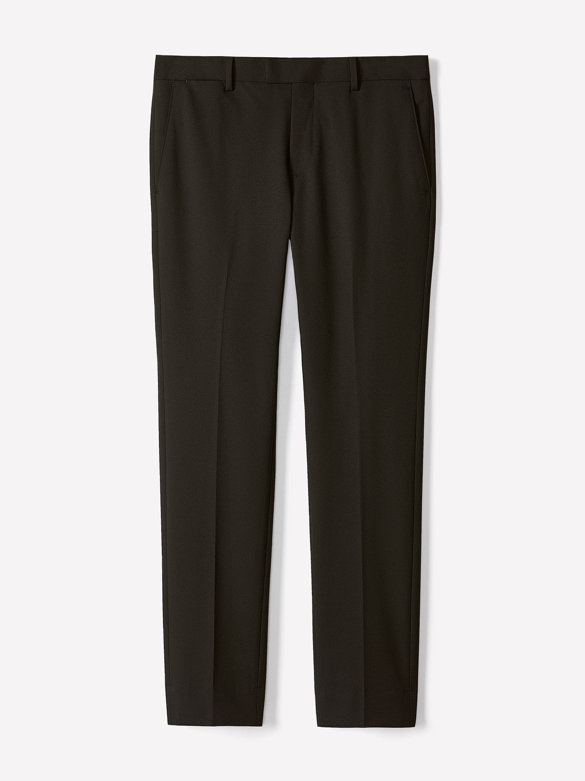 Black Slim Fit E-Tech Suit Pant