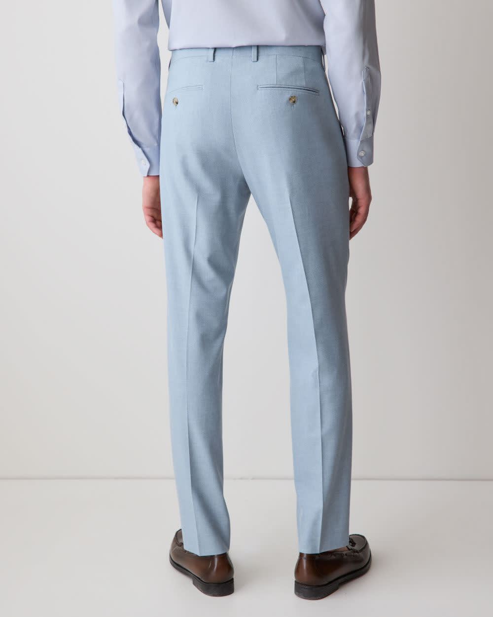 Men's Slim-Fit Tech Suit Pant Wrinkle-Free Stretch Fabric RW&CO Men's Slim-Fit Tech Suit Pant Wrinkle-Free Stretch Fabric RW&CO