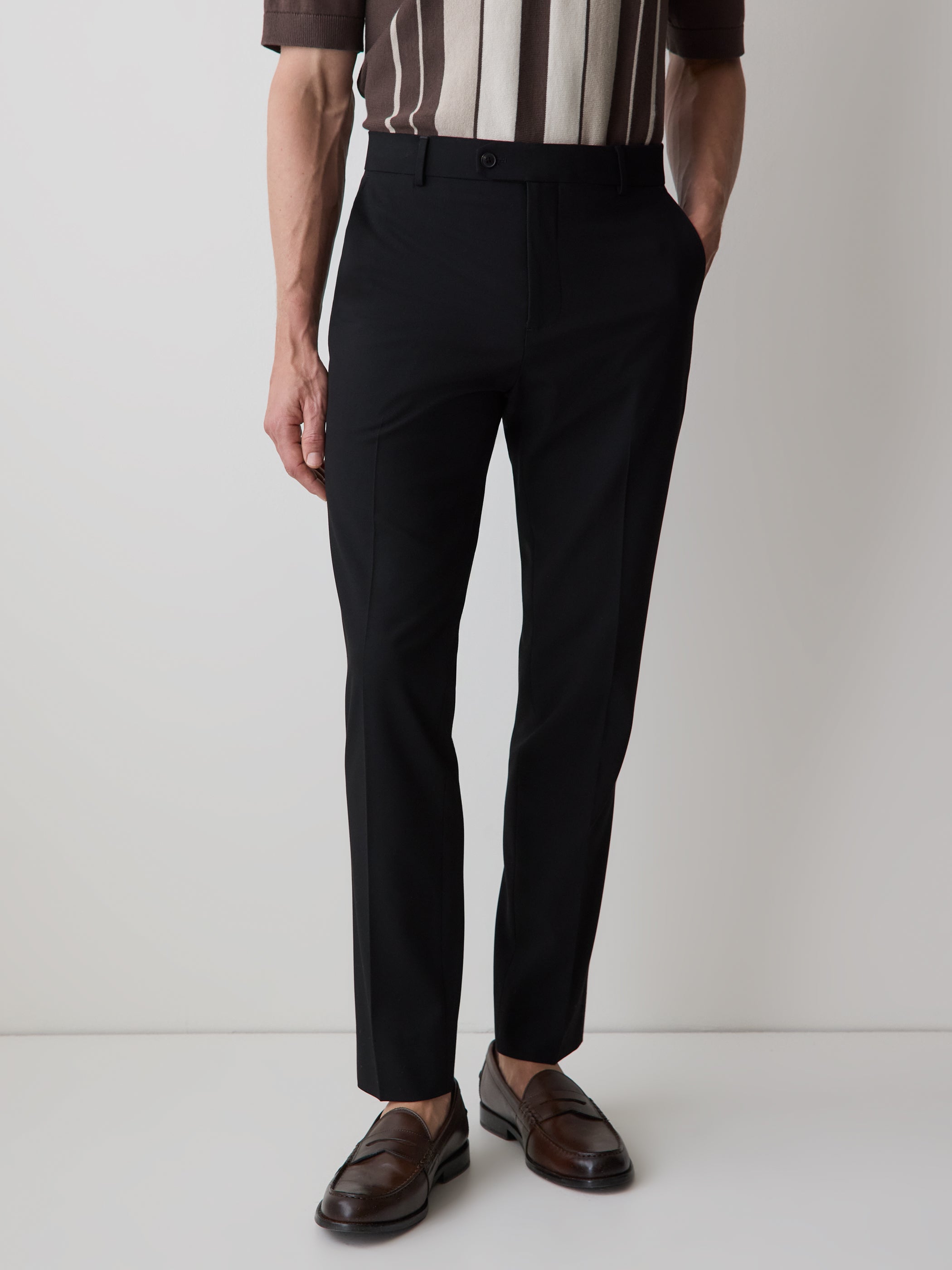 Slim-Fit Essential City Pant