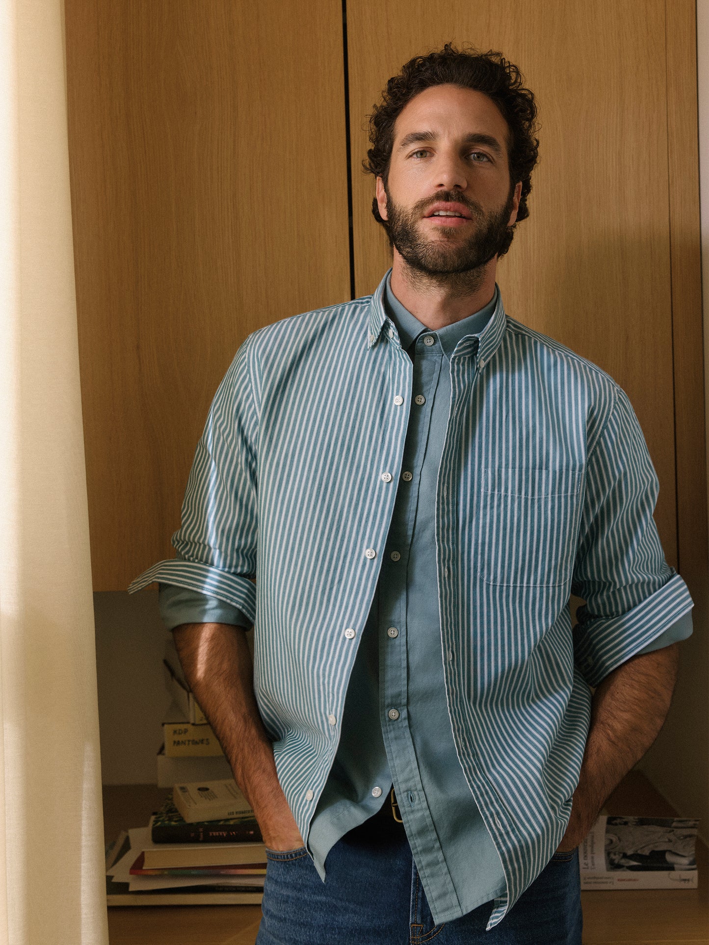 Striped Long-Sleeve Shirt