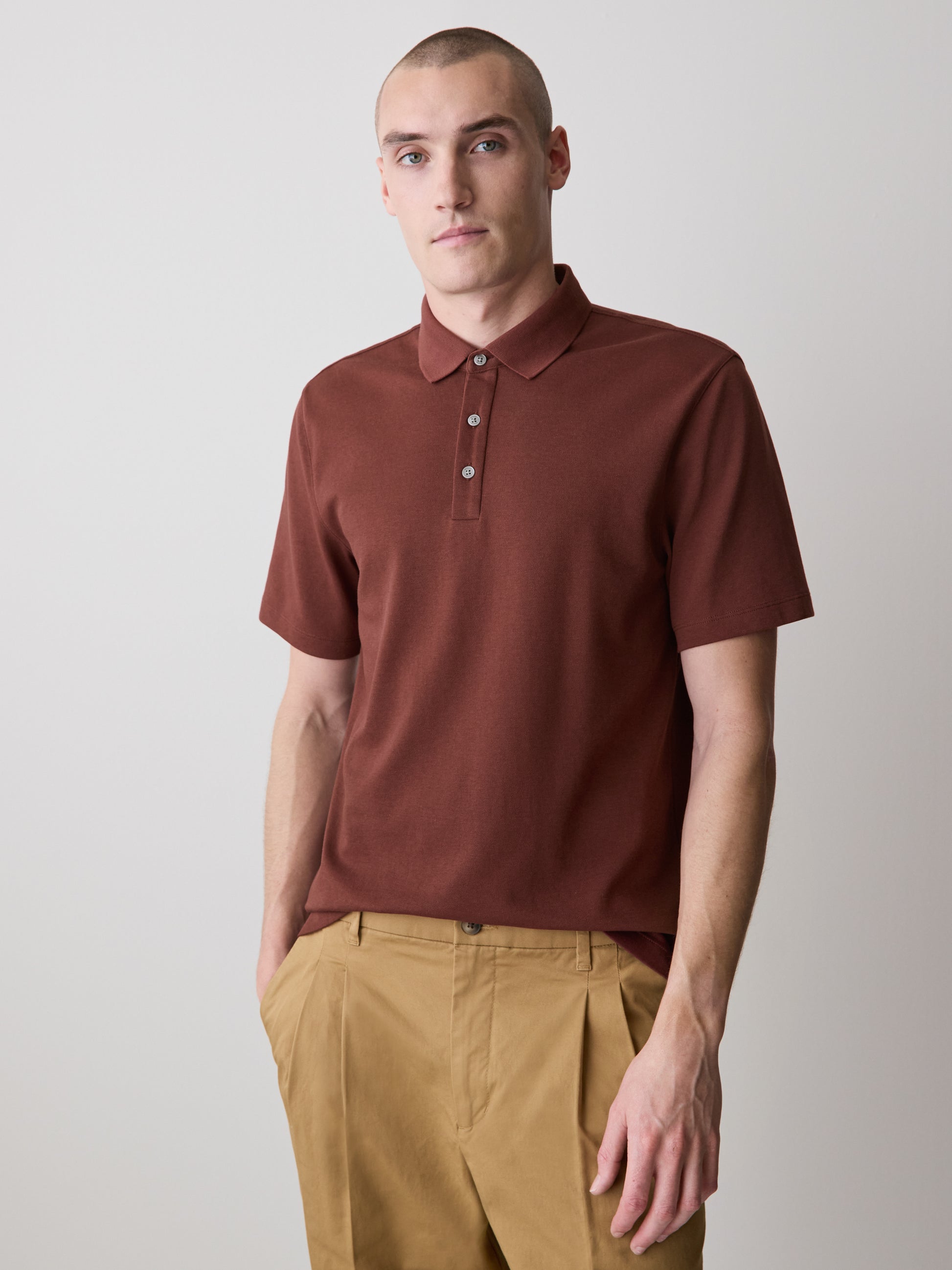 Short-Sleeve Polo