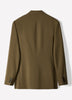 Tailored Burnt Moss Woven Blazer